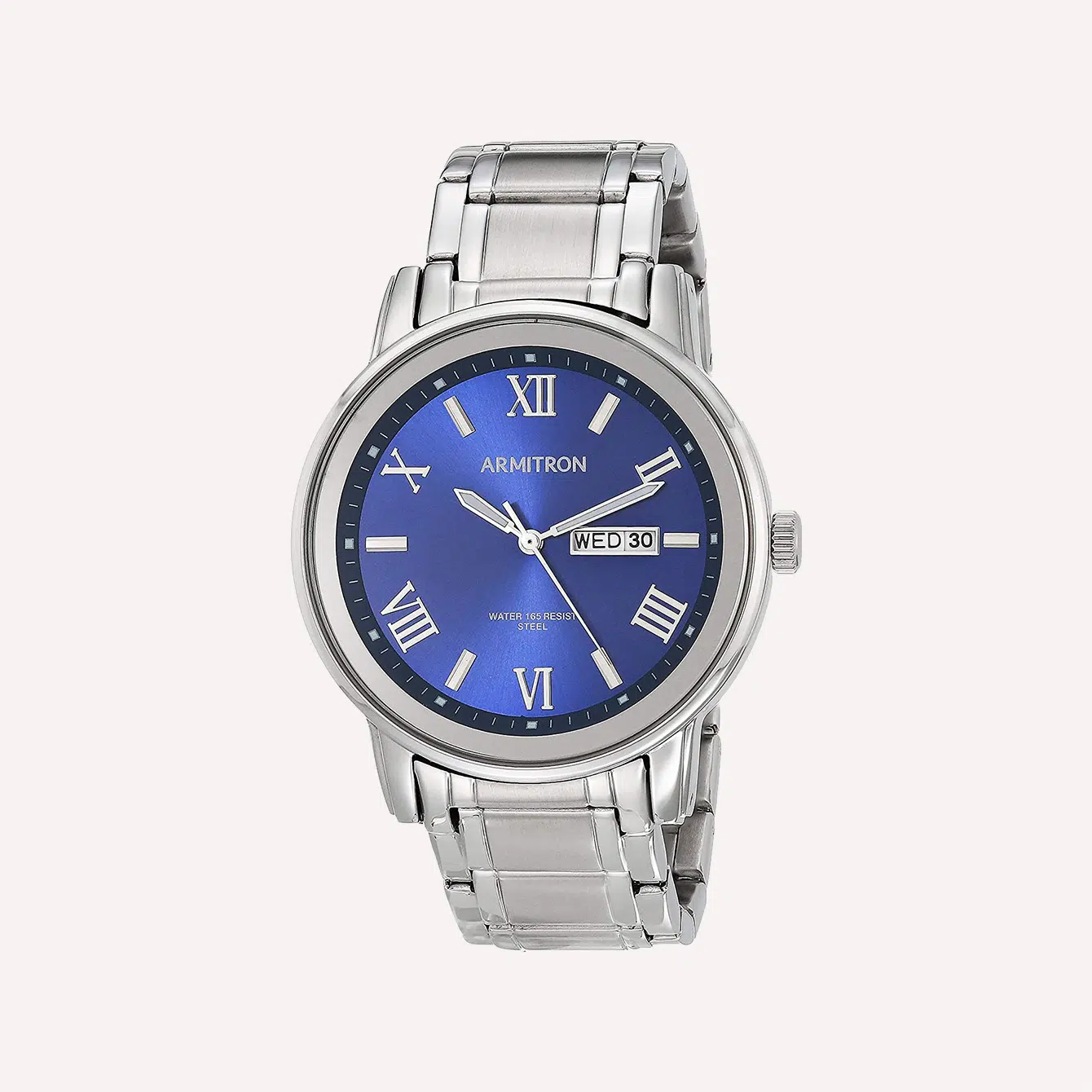 Armitron Men_s 20 4935 Day Date Function Dial Bracelet Watch