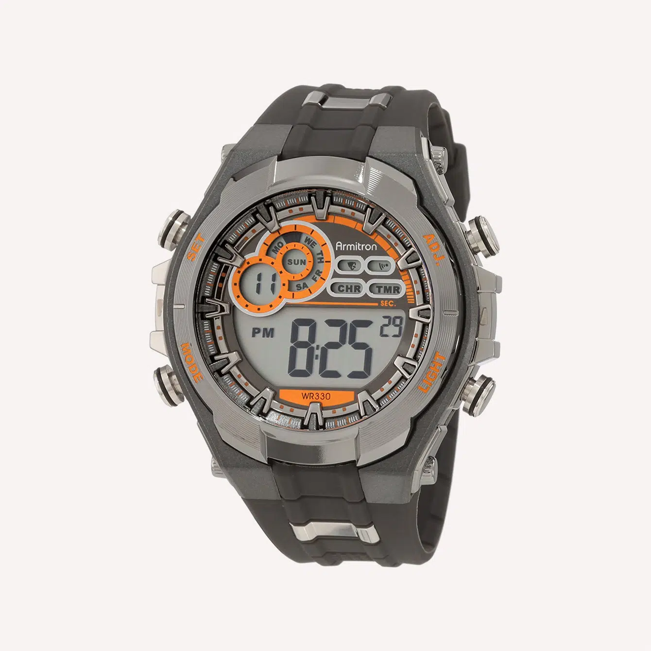 Armitron Sport Men_s 40 8188 Digital Chronograph Resin Strap Watch
