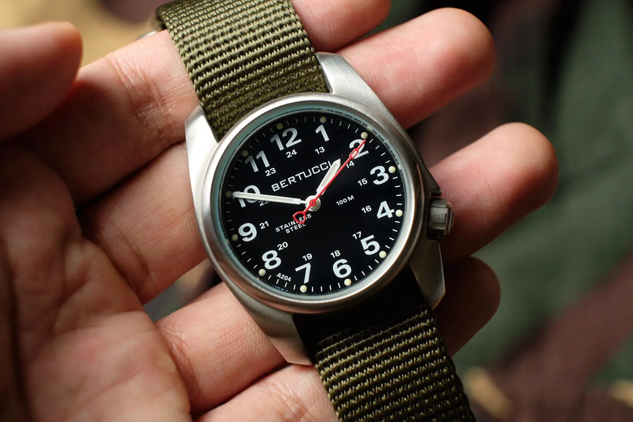 Bertucci A-3P DX3 Field 40mm Patrol Watch