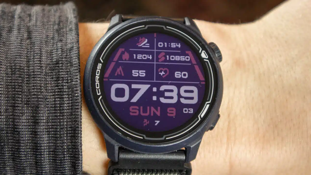 Running pace online watch