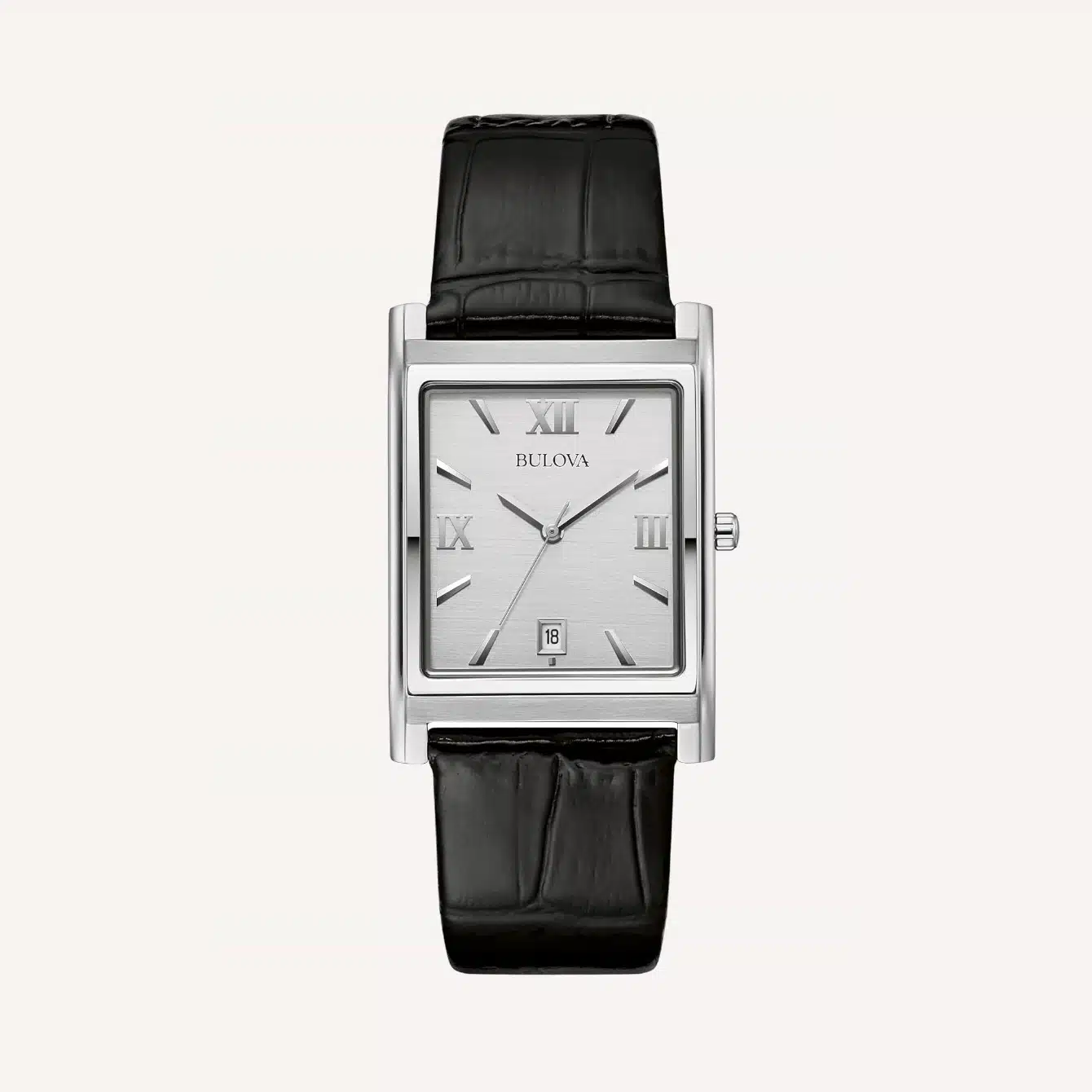 Cartier mens rectangular on sale watch