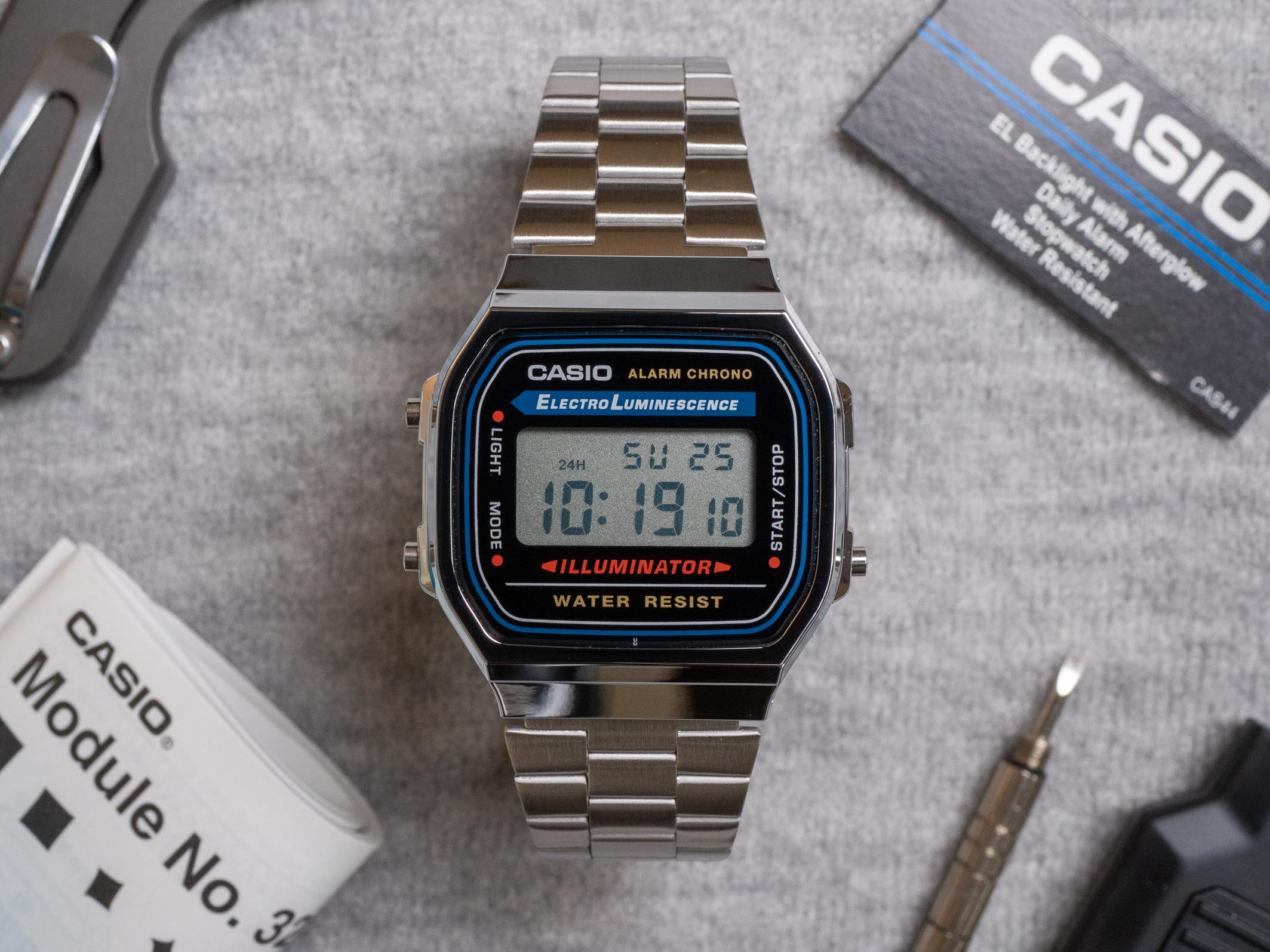 Casio hot sale a168 strap