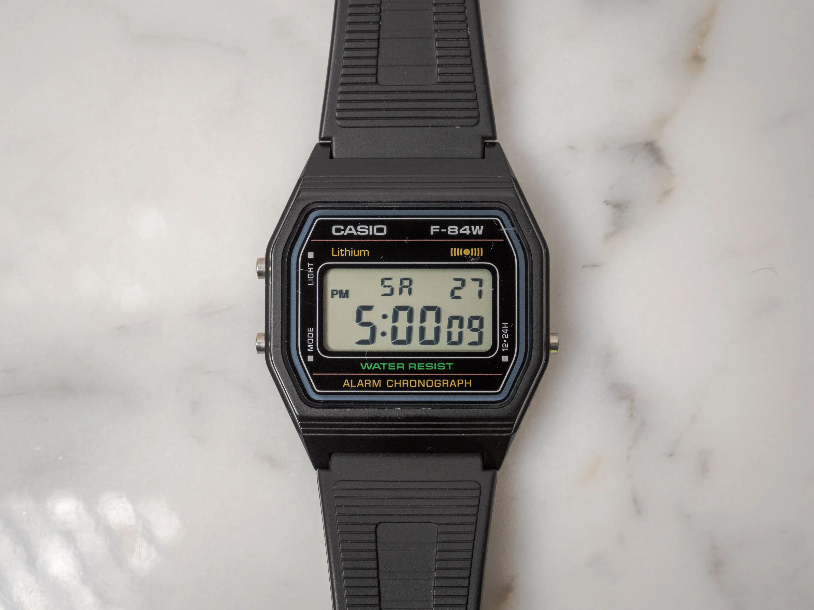 Casio F84W watch