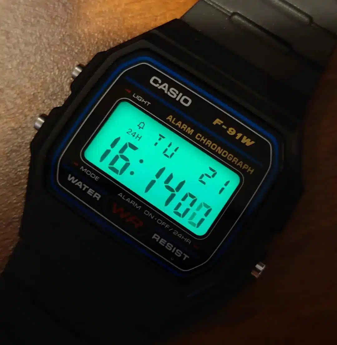 Casio F91W vs A158W: Differences Explained-3