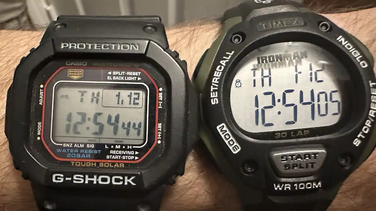 Battle of the Titans: Casio G-Shock vs. Timex Ironman Compared-1