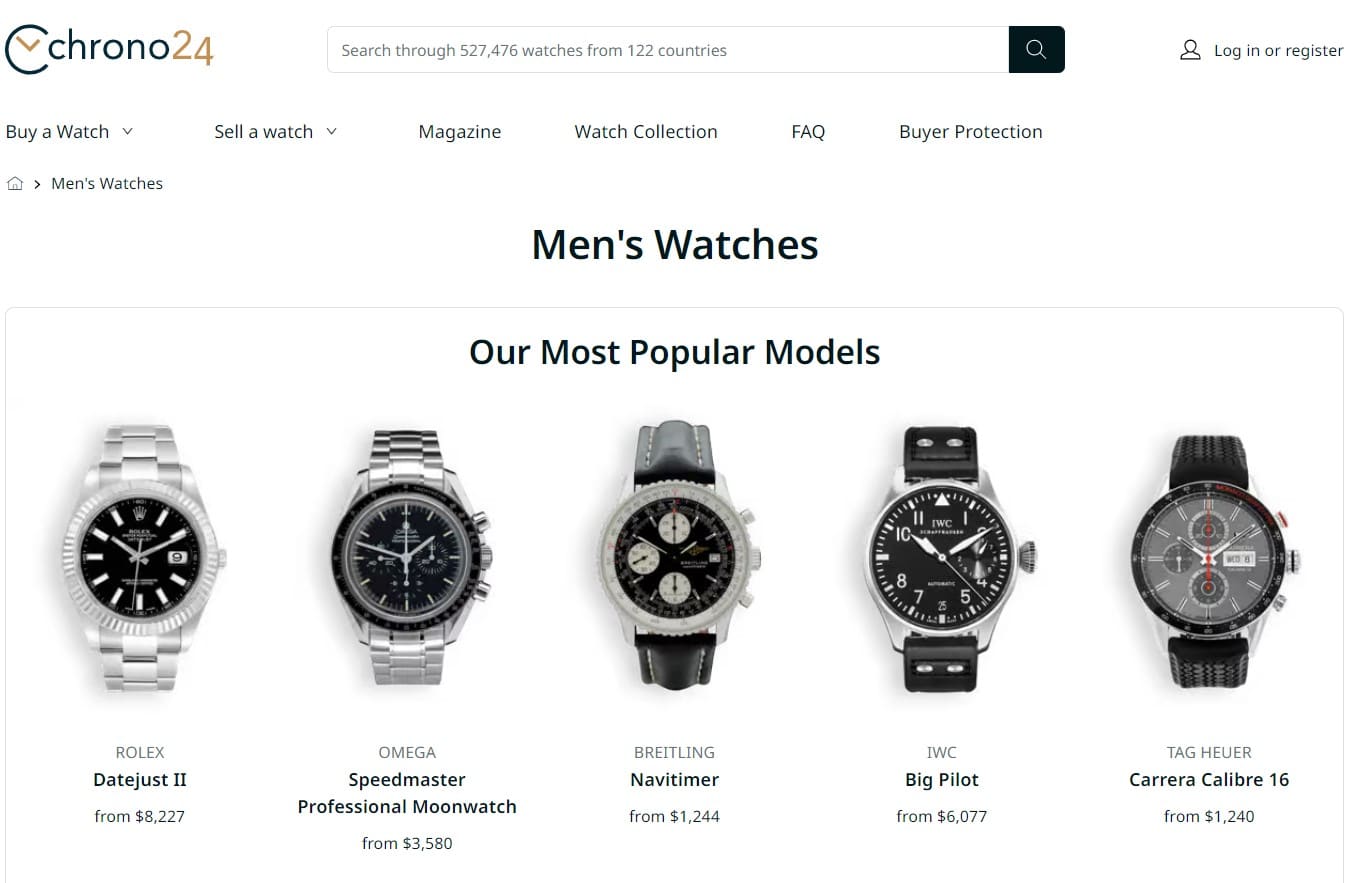 14 Best Places to Buy Watches Online-14