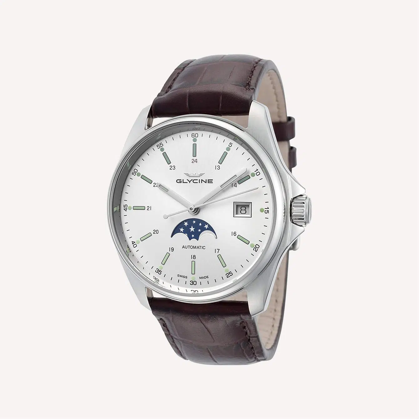 Glycine Combat 6 Classic Moonphase Automatic Watch