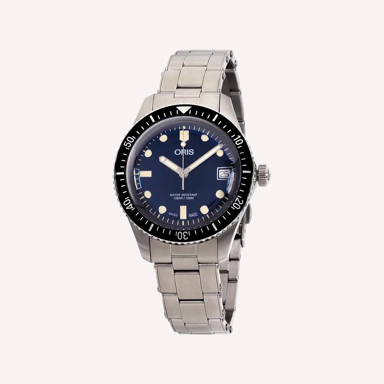 Oris Divers Blue Dial Stainless Steel
