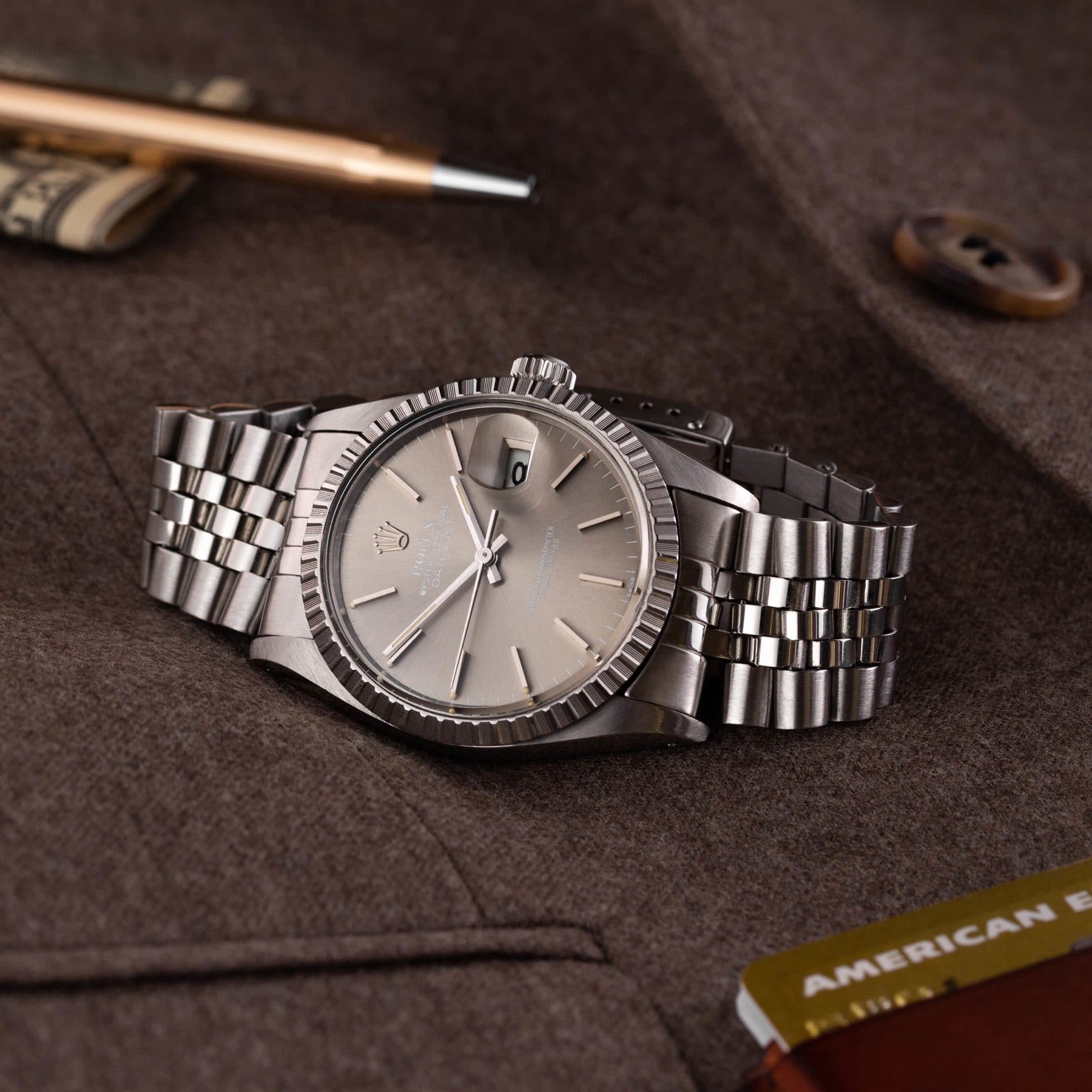 Rolex Datejust 16030 taupe dial