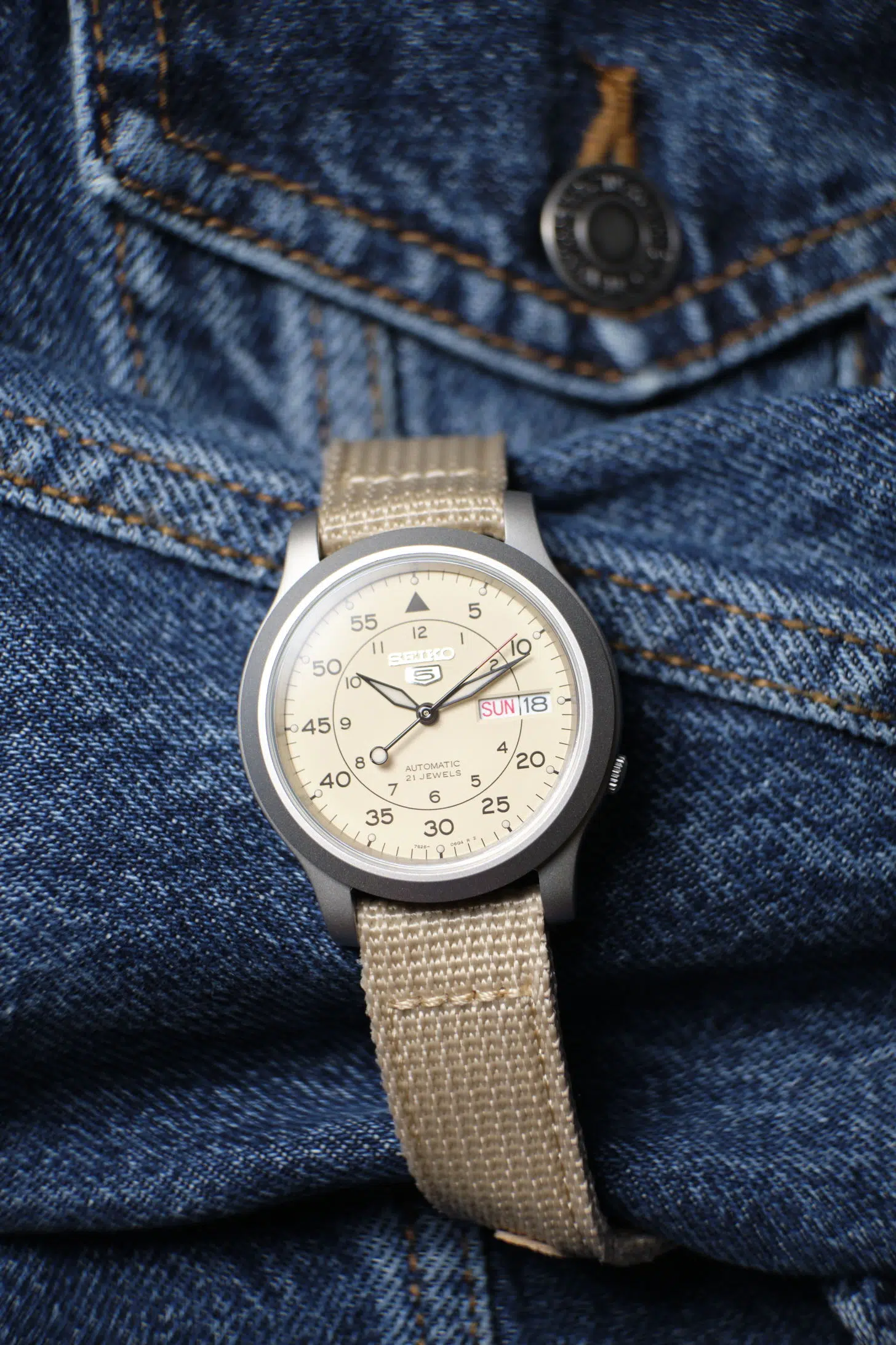 Seiko SNK803 automatic watch