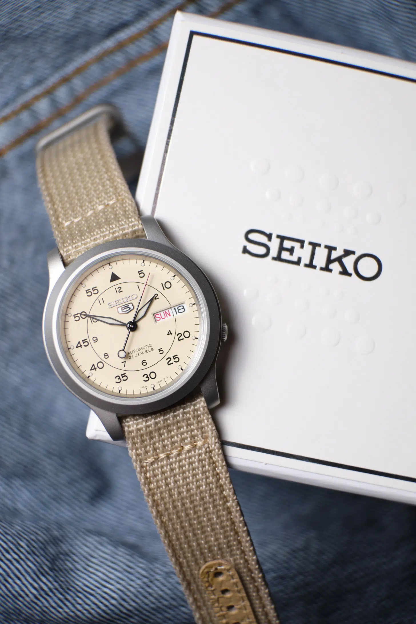 Seiko SNK803 with box