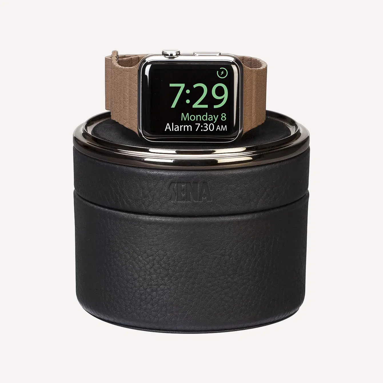 Sena Leather Apple Watch Charging Case