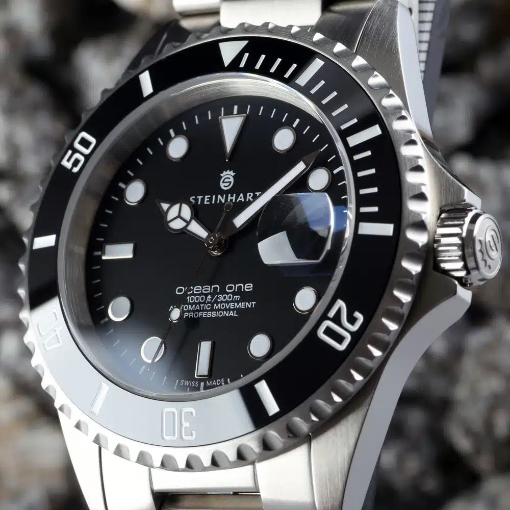 Steinhart Ocean One Black Ceramic Diver Watch