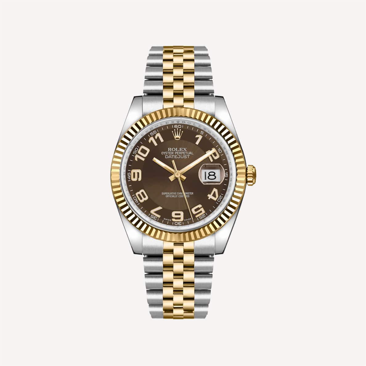 The Rolex Datejust Brown Dial