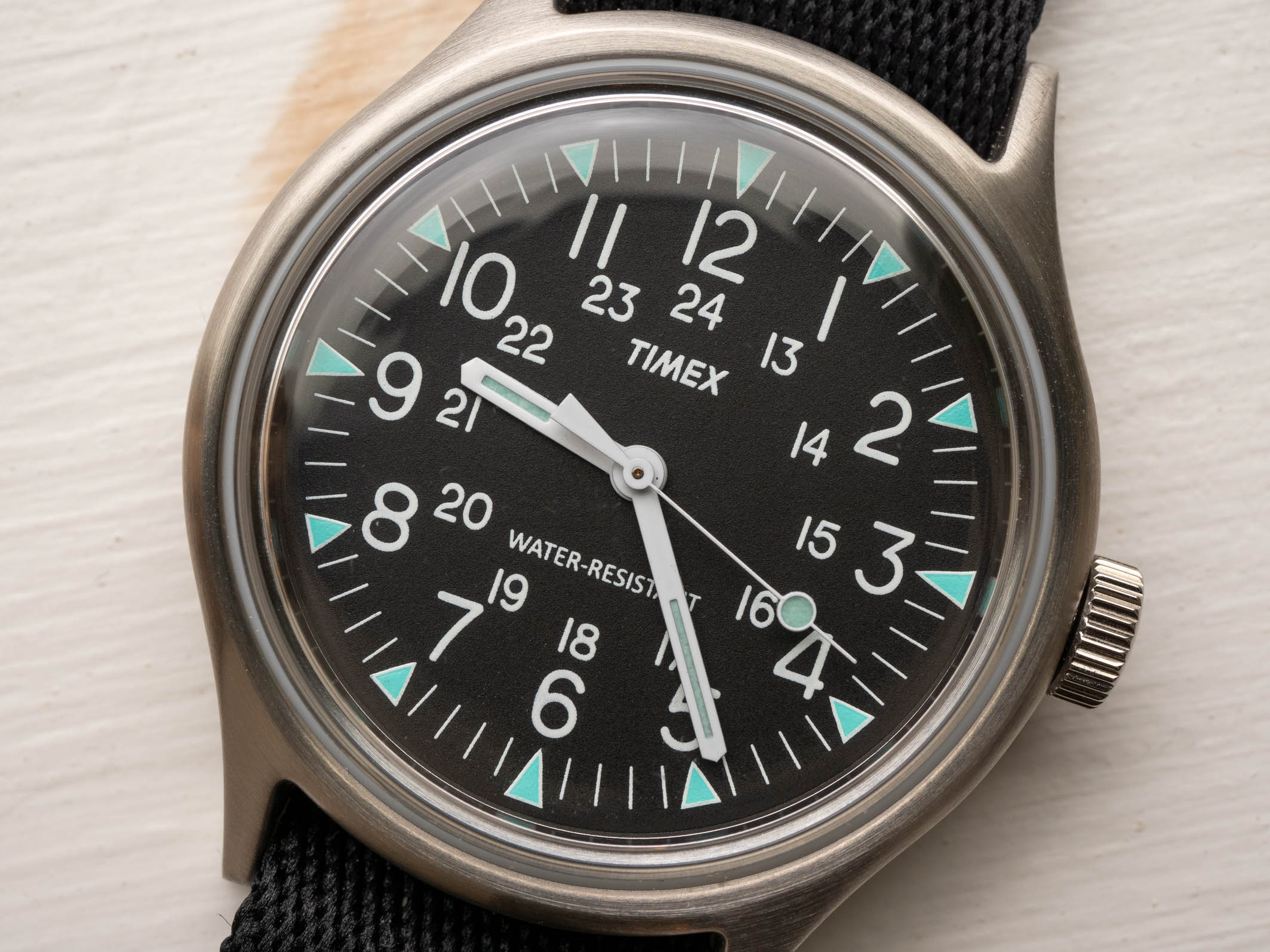 Timex Camper 36mm black dial