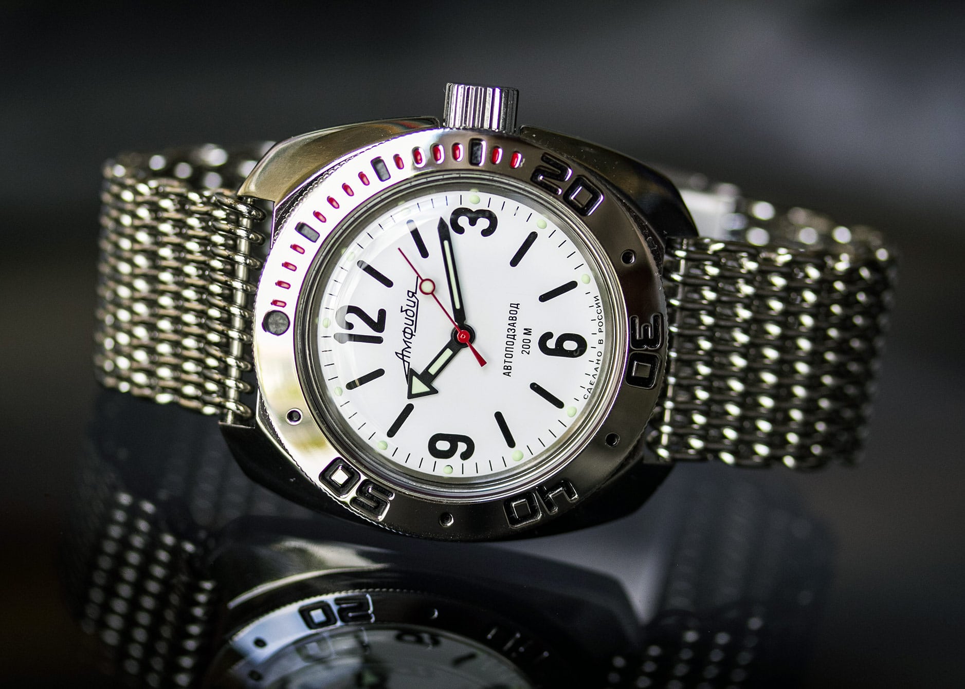 Vostok Amphibia sur table