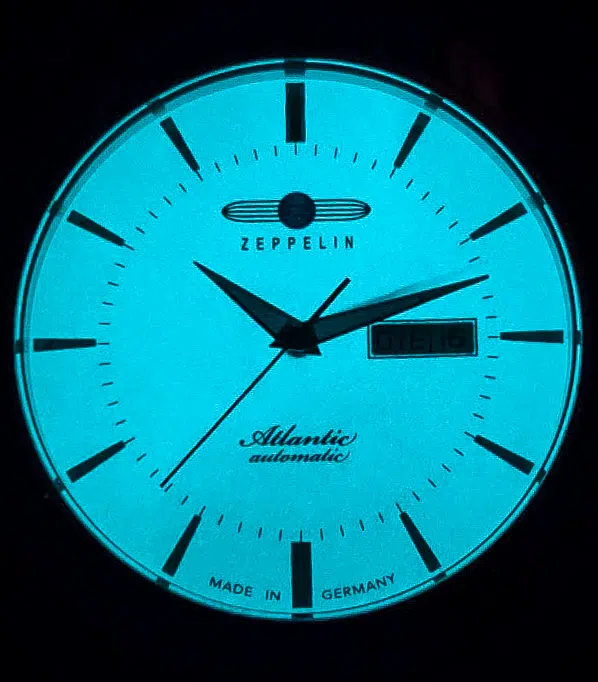 Zeppelin Atlantic 8466 5 dial glow