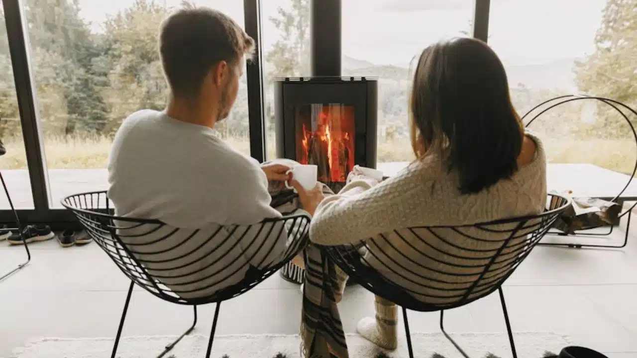 Couple relaxing in a peaceful, emotionally safe environment