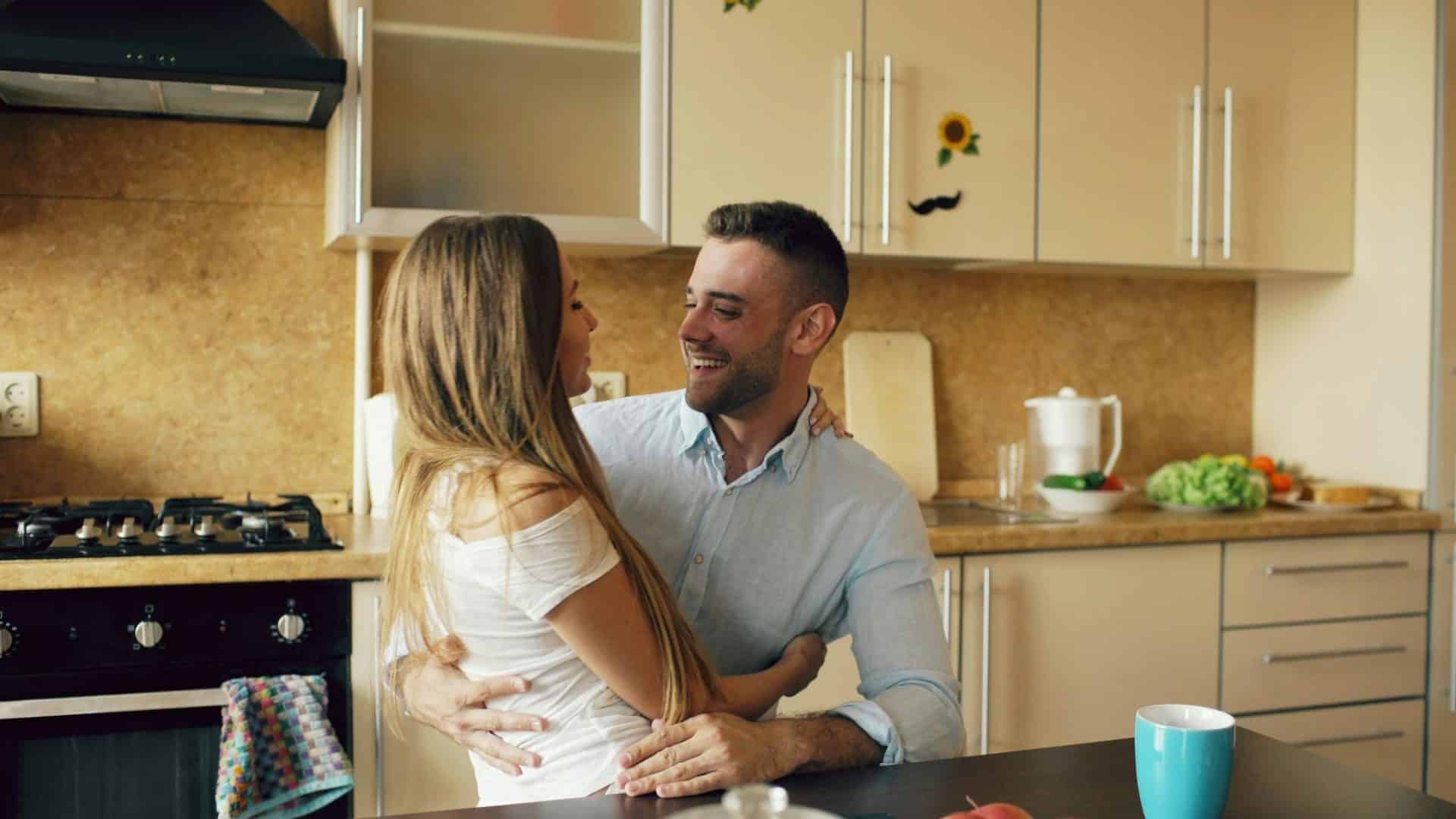 A man and woman together