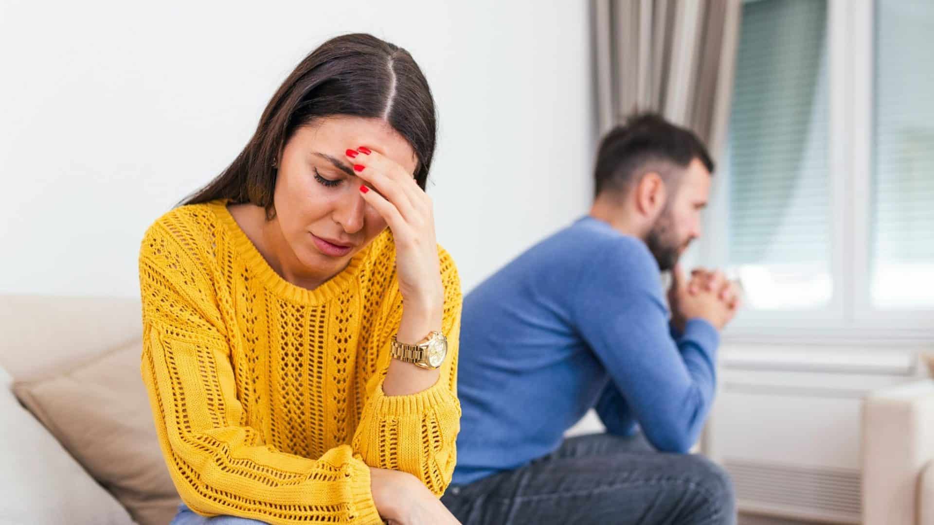 Woman disappointed