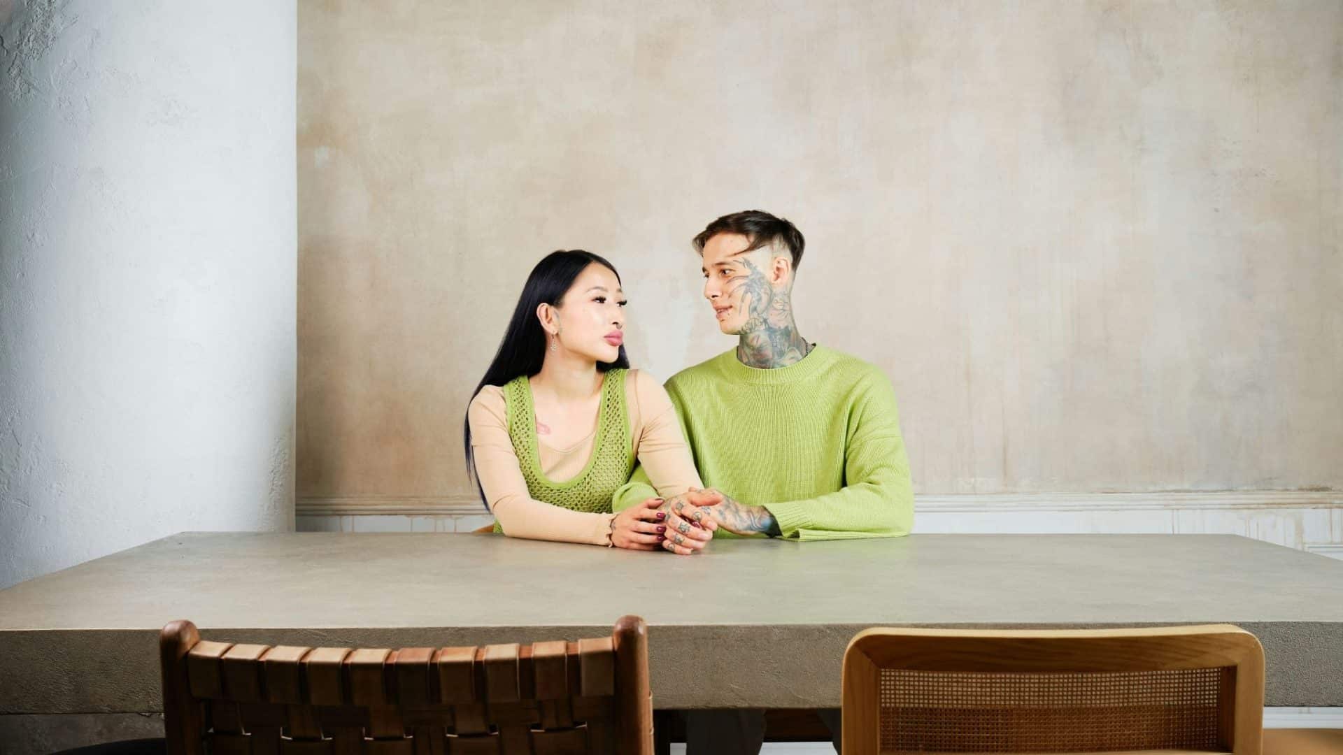 A man and woman together