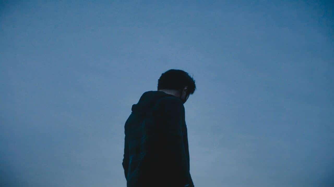 A man spending some time alone.