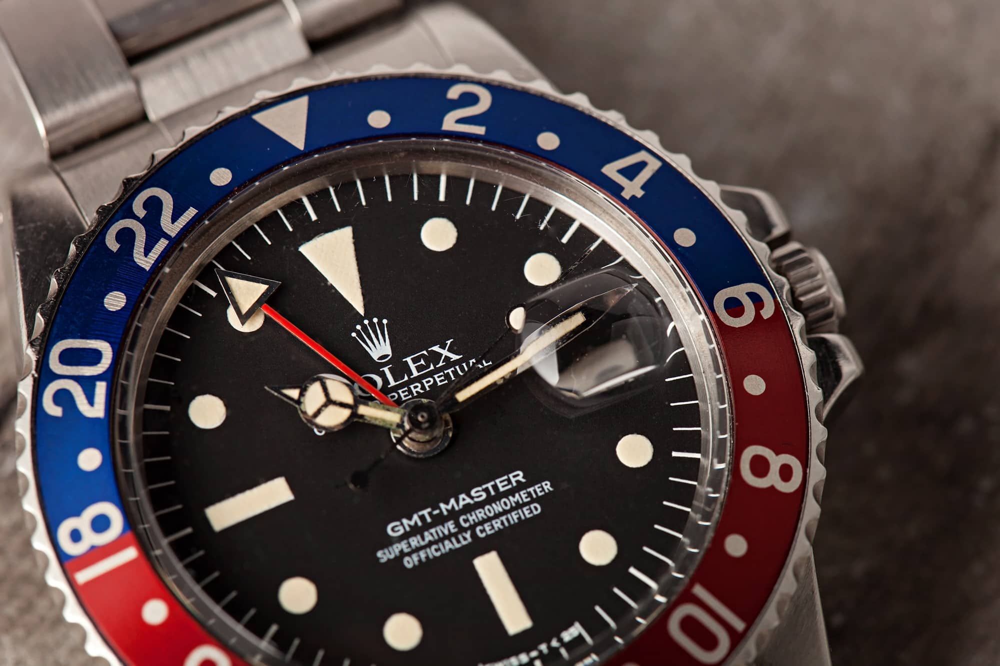 rolex gmt master vintage watch