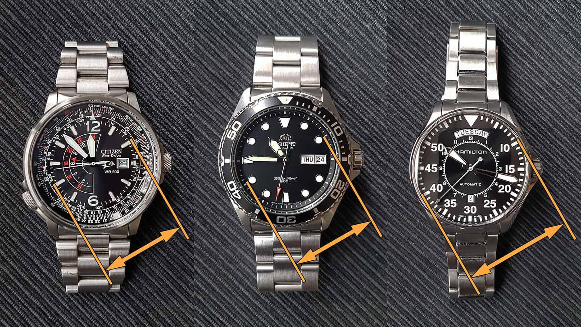 Ultimate Watch Size Guide De Meerdere Factoren En Richtlijnen Algemene Horlogepraat 